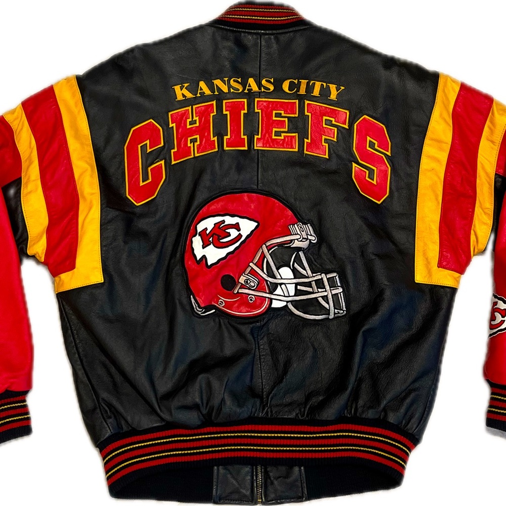 Kansas City Chiefs Leather Coat